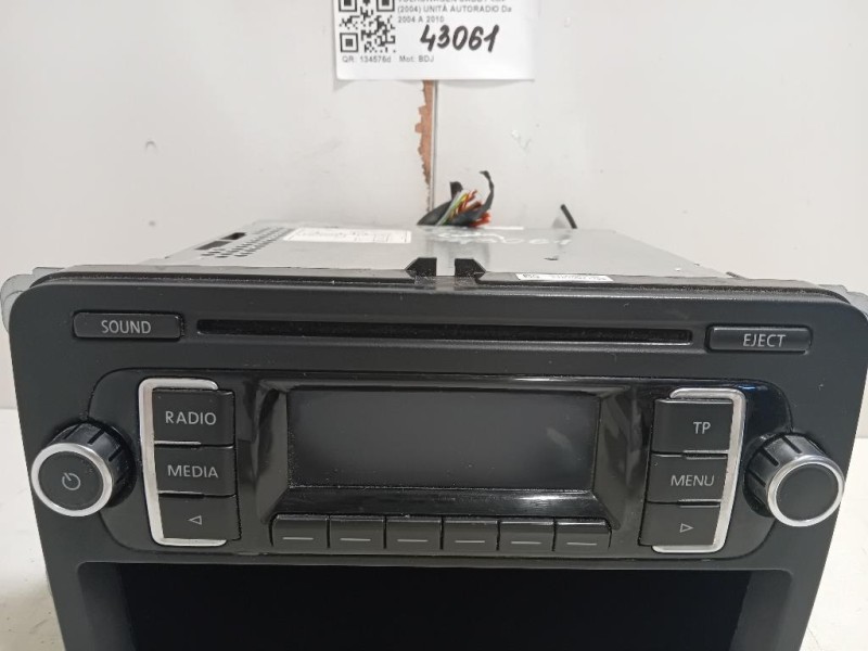 Unità Autoradio 5K0035156A Volkswagen Caddy III 2004