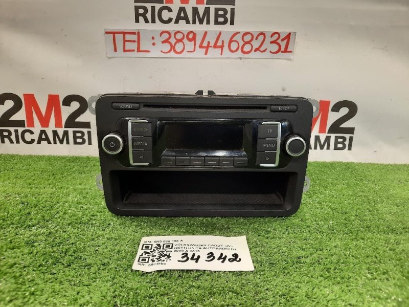 Unità Autoradio 5K0 035 156 A Volkswagen Caddy IV 2011