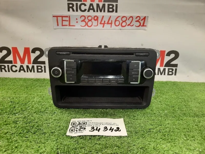 Unità Autoradio 5K0 035 156 A Volkswagen Caddy IV 2011