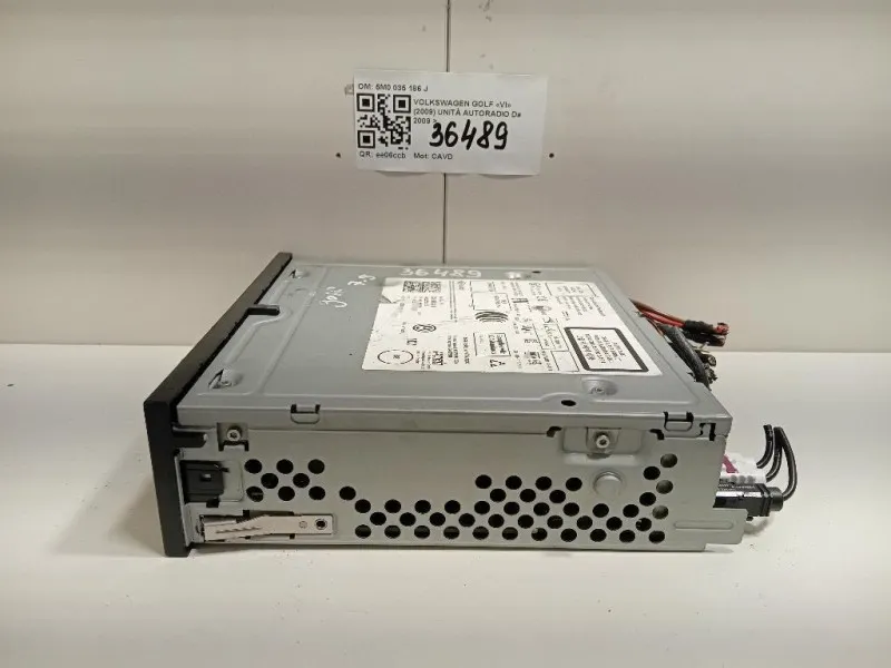 Unità Autoradio 5M0 035 186 J Volkswagen GOLF VI 2009