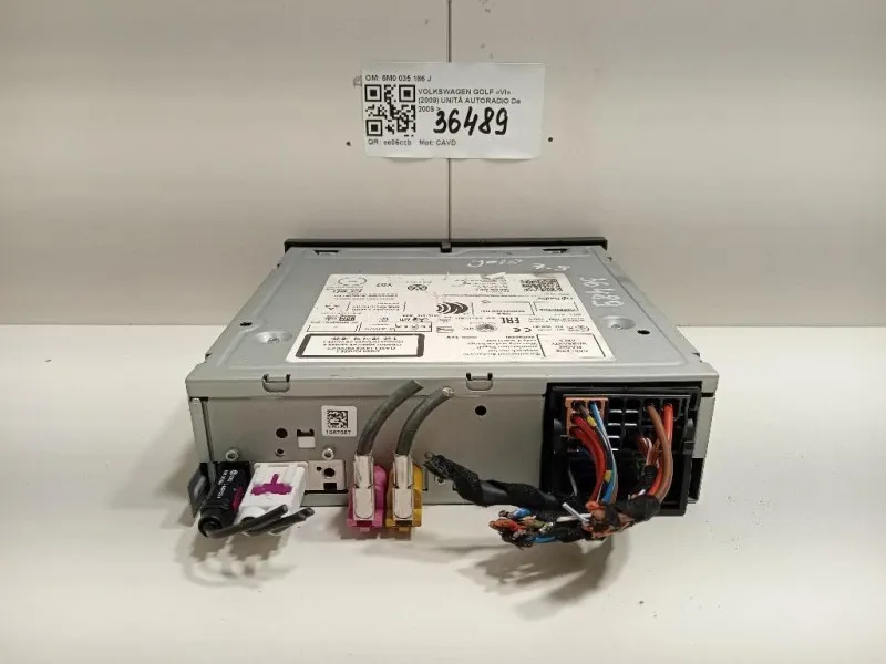 Unità Autoradio 5M0 035 186 J Volkswagen GOLF VI 2009