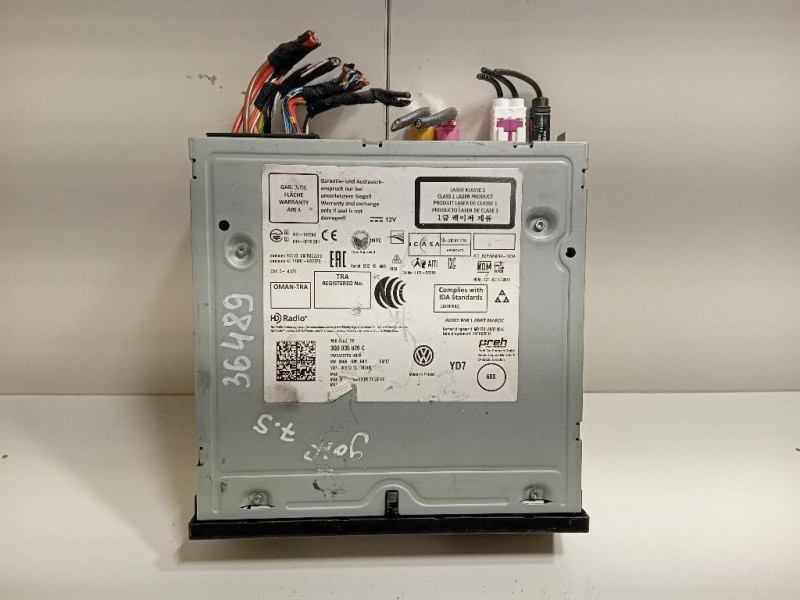 Unità Autoradio 5M0 035 186 J Volkswagen GOLF VI 2009