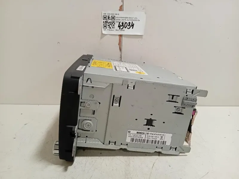 Unità Autoradio 3C8 035 195 G Volkswagen GOLF VI 2009