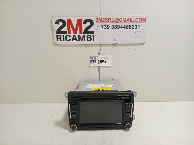 Unità Autoradio 3C8 035 195 G Volkswagen GOLF VI 2009