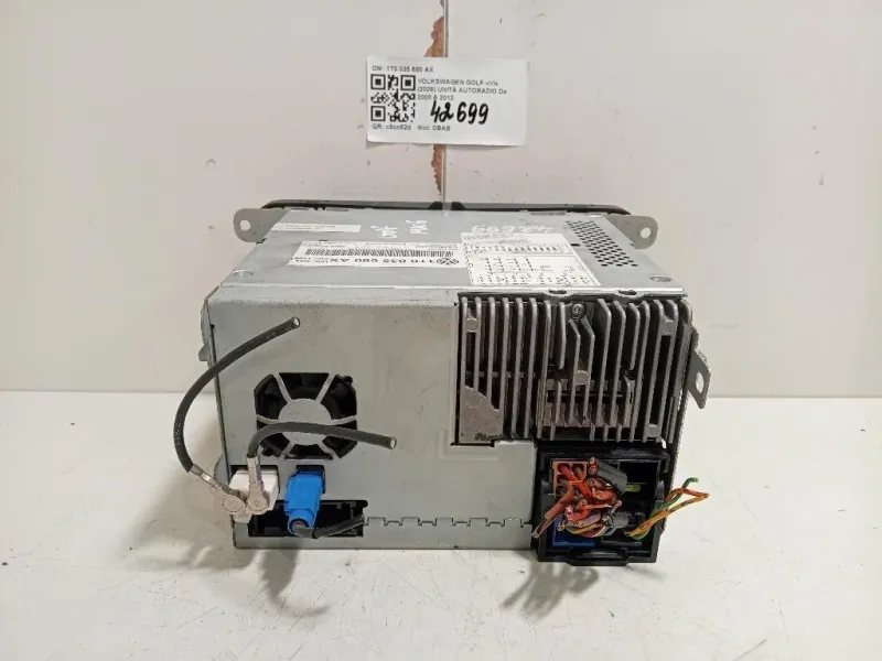 Unità Autoradio 1T0035680AX Volkswagen GOLF VI 2009