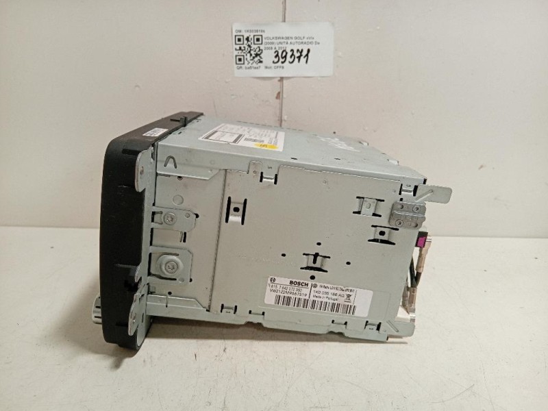 Unità Autoradio 1K0035186 Volkswagen GOLF VI 2009