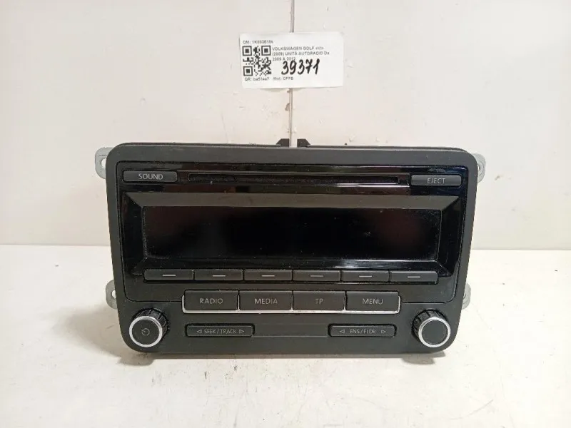 Unità Autoradio 1K0035186 Volkswagen GOLF VI 2009