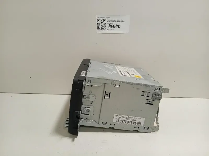 Unità Autoradio 1K0 035 186 AA Volkswagen GOLF VI 2009