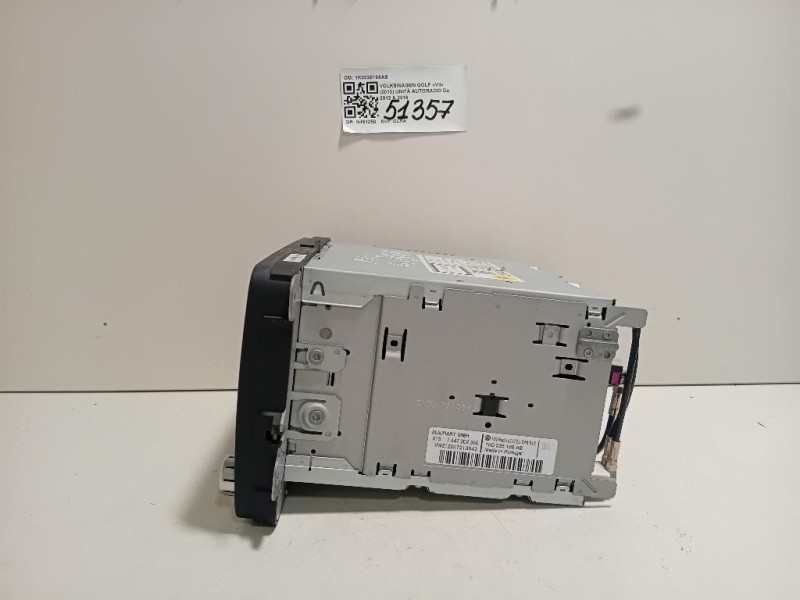 Unità Autoradio 1K0035186AB Volkswagen GOLF VII 2013