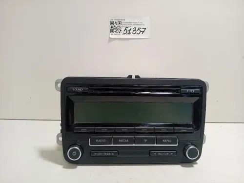Unità Autoradio 1K0035186AB Volkswagen GOLF VII 2013