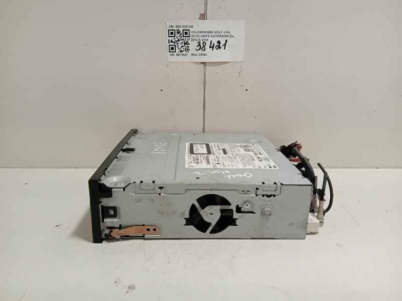 Unità Autoradio 5G0035820 Volkswagen GOLF VII 2013