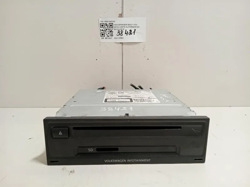 Unità Autoradio 5G0035820 Volkswagen GOLF VII 2013