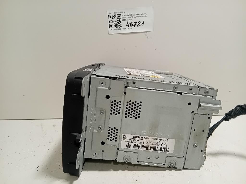 Unità Autoradio 3C0 035 270 B Volkswagen Passat V 2005