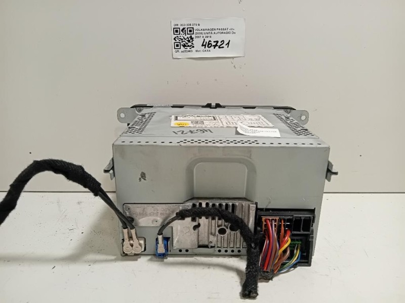 Unità Autoradio 3C0 035 270 B Volkswagen Passat V 2005
