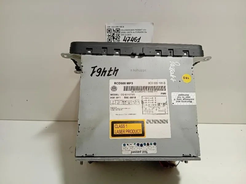 Unità Autoradio 3C0035195B Volkswagen Passat V 2005