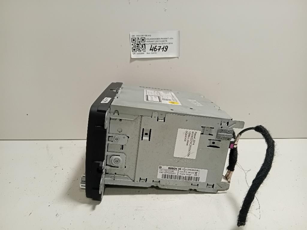 Unità Autoradio 1K0 035 186 AQ Volkswagen Passat VI Variant 2011