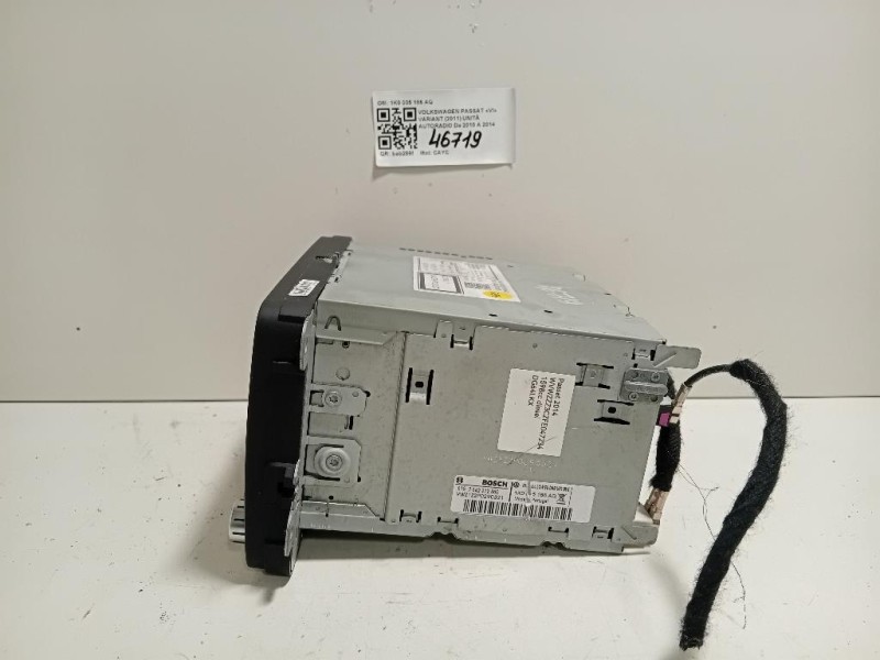 Unità Autoradio 1K0 035 186 AQ Volkswagen Passat VI Variant 2011