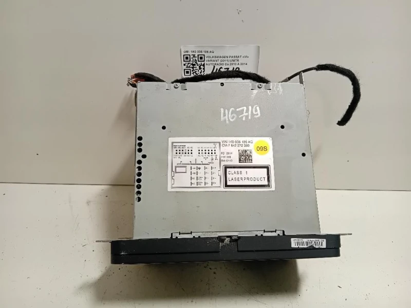 Unità Autoradio 1K0 035 186 AQ Volkswagen Passat VI Variant 2011