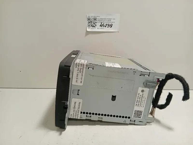 Unità Autoradio 3C8 035 279 G Volkswagen Passat VI Variant 2011