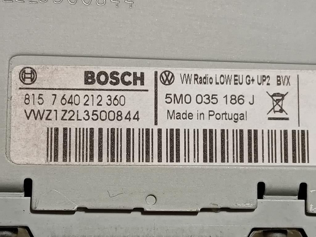 Unità Autoradio 5M0 035 186 J Volkswagen POLO VI 2009