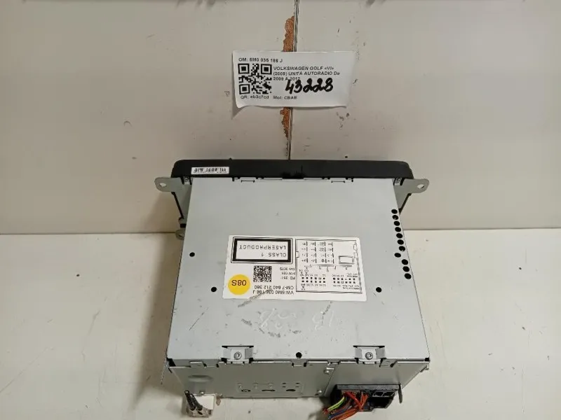 Unità Autoradio 5M0 035 186 J Volkswagen POLO VI 2009