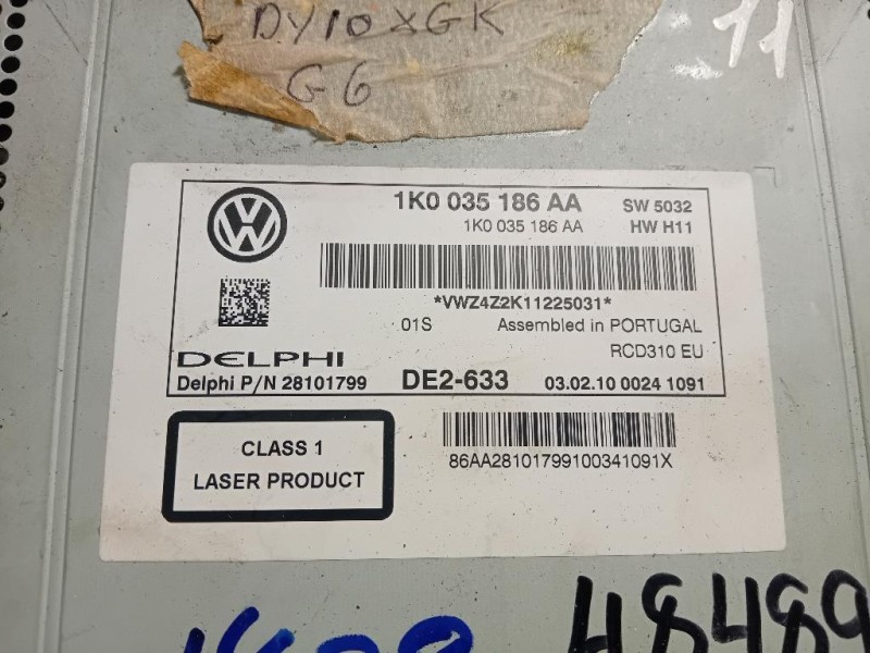 Unità Autoradio 1K0035186AA Volkswagen POLO VII 2017