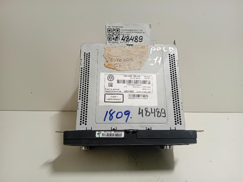 Unità Autoradio 1K0035186AA Volkswagen POLO VII 2017