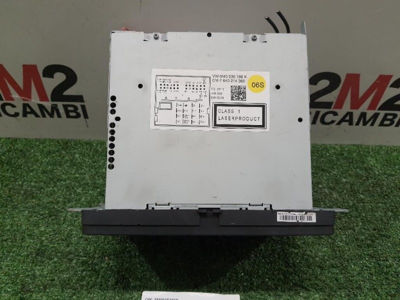 Unità Autoradio 5M0035186K Volkswagen Sharan IV 2010