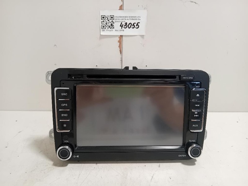 Unità Autoradio UNITÀ AUTORADIO Volkswagen Sharan IV 2010