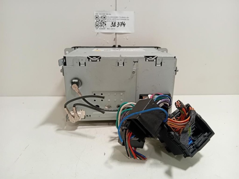 Unità Autoradio 1K0 035 186 AQ Volkswagen Touran III 2010