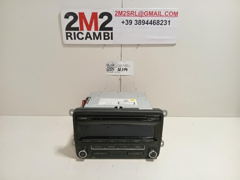Unità Autoradio 1K0 035 186 AQ Volkswagen Touran III 2010
