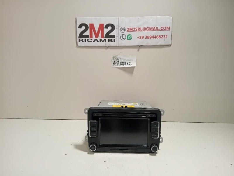 Unità Autoradio 3C8035190C Volkswagen Touran III 2010