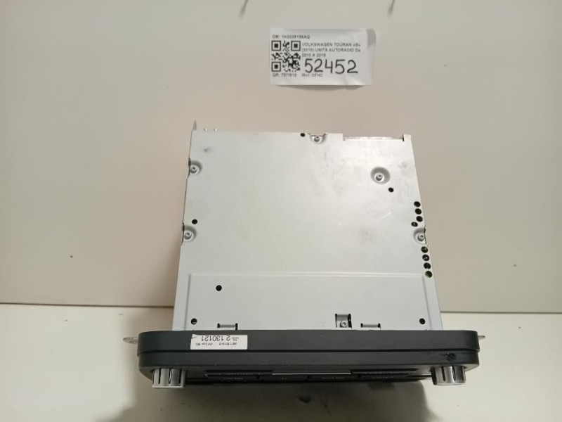 Unità Autoradio 1K0035186AQ Volkswagen Touran III 2010