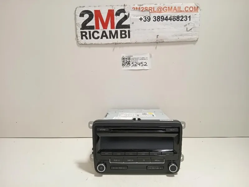 Unità Autoradio 1K0035186AQ Volkswagen Touran III 2010