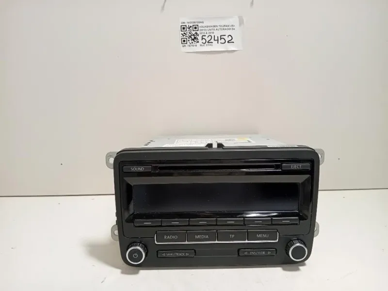 Unità Autoradio 1K0035186AQ Volkswagen Touran III 2010