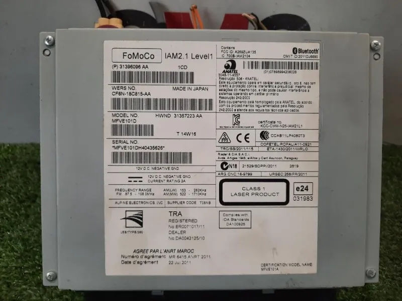 Unità Autoradio 31357223AA Volvo V40 II 2012