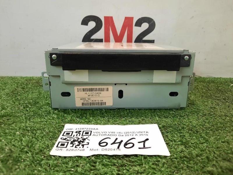Unità Autoradio 31357223AA Volvo V40 II 2012