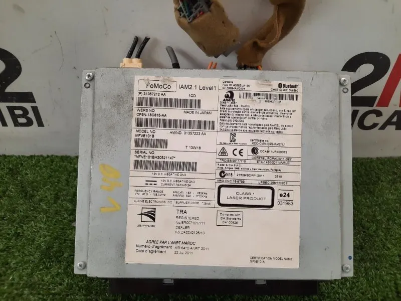 Unità Autoradio 31357212AA Volvo V40 II 2012