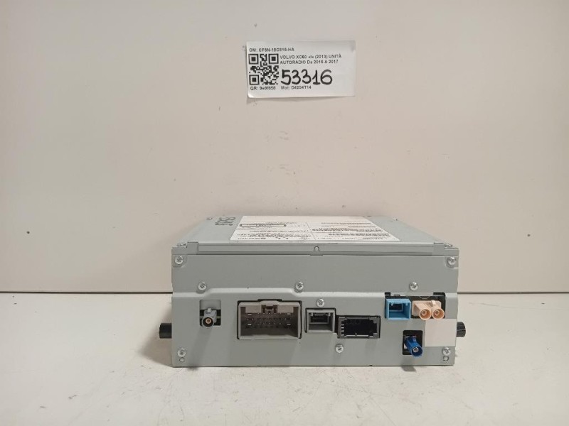 Unità Autoradio CF6N-18C815-HA Volvo XC60 I 2013
