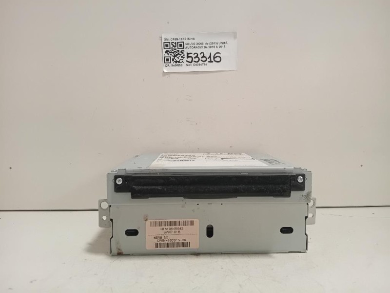 Unità Autoradio CF6N-18C815-HA Volvo XC60 I 2013