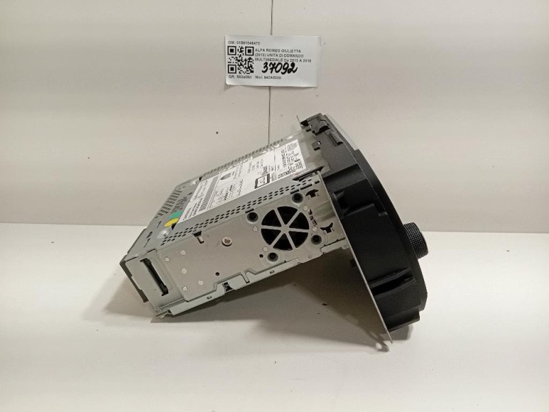 Unita DI Comando Multimediale 01561046470 Alfa Romeo Giulietta 2013