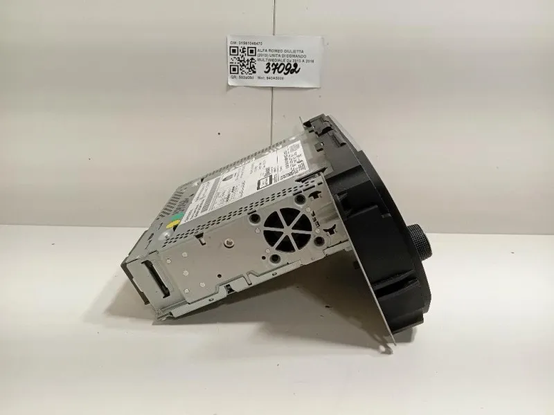 Unita DI Comando Multimediale 01561046470 Alfa Romeo Giulietta 2013