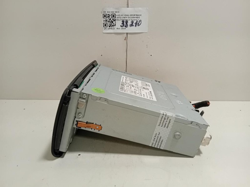 Unita DI Comando Multimediale 8X0035183E Audi A1 8XA Sportback 2012