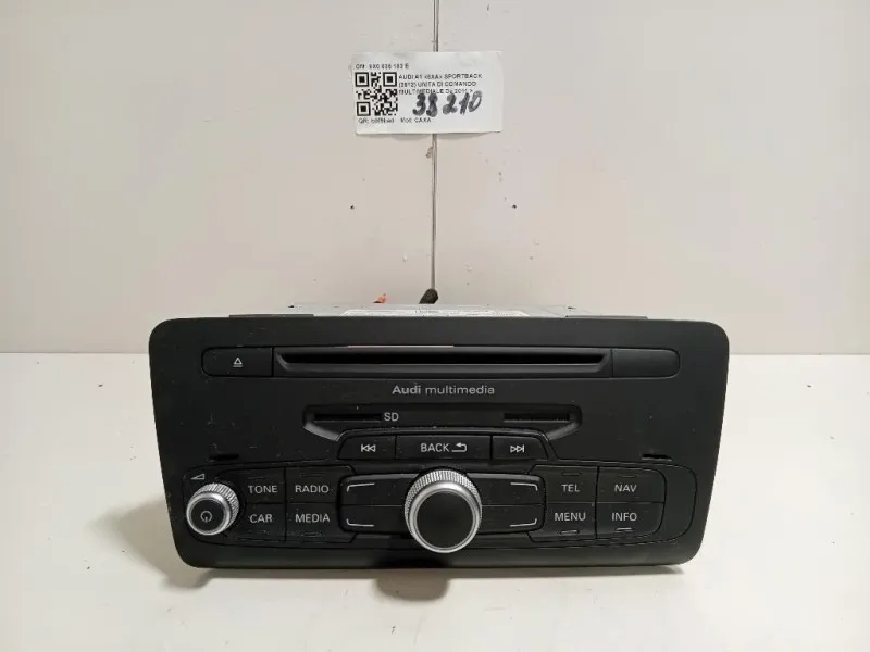 Unita DI Comando Multimediale 8X0035183E Audi A1 8XA Sportback 2012