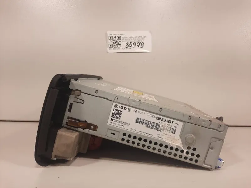 Unita DI Comando Multimediale 8X0 035 666 K Audi A1 8XA Sportback 2012