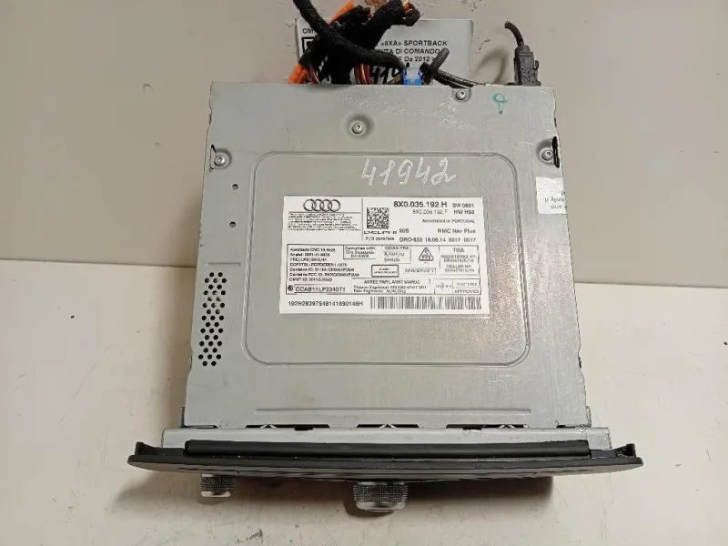 Unita DI Comando Multimediale 8X0 035 192 H Audi A1 8XA Sportback 2012