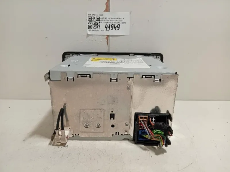 Unita DI Comando Multimediale 8P0 035 186 S Audi A3 8PA Sportback 2010