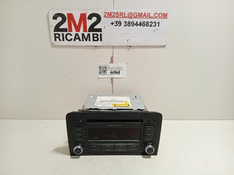 Unita DI Comando Multimediale 8P0 035 186 S Audi A3 8PA Sportback 2010