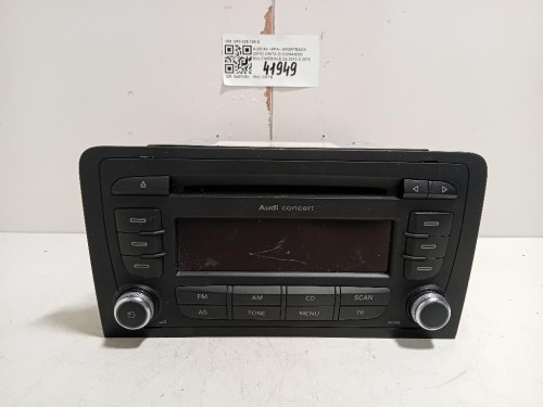 Unita DI Comando Multimediale 8P0 035 186 S Audi A3 8PA Sportback 2010