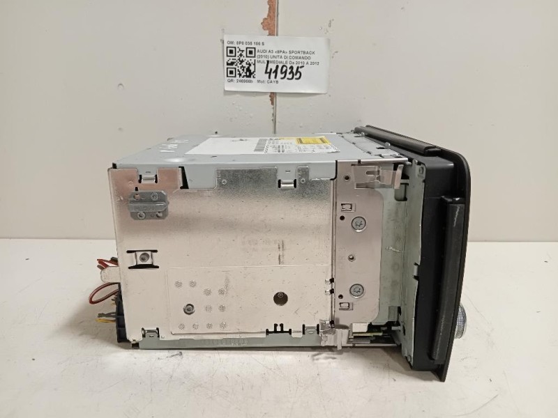 Unita DI Comando Multimediale 8P0 035 186 S Audi A3 8PA Sportback 2010